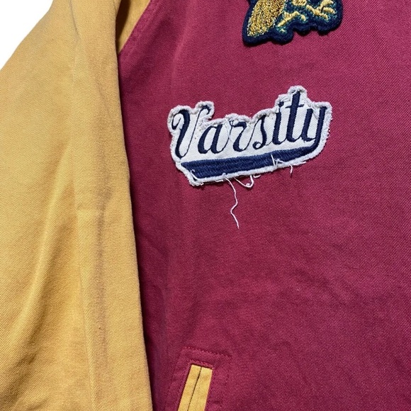 Vintage Superior Standard Patchwork Bomber Varsity Jacket Size Small - Picture 7 of 11